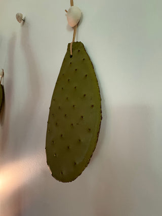 Décoration murale cactus en métal