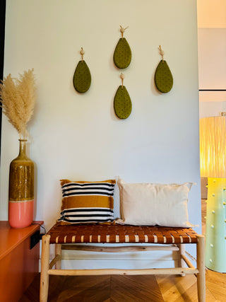 Décoration murale cactus en métal