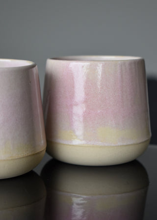 Duo tasses à café framboise