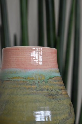 Ensemble de vases rivage rose