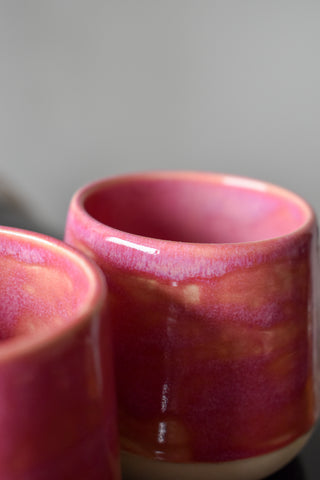 Duo tasses à café rhubarbe