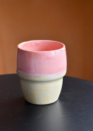 Duo tasses à café bico rose