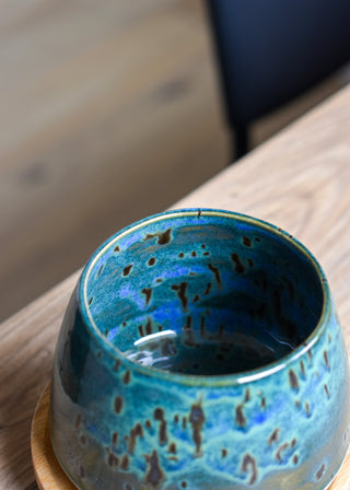 Verres à whisky en céramique vert d'eau