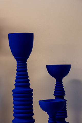 Trio de bougeoirs electricus