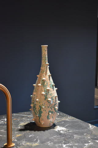 Vase picot tacheté