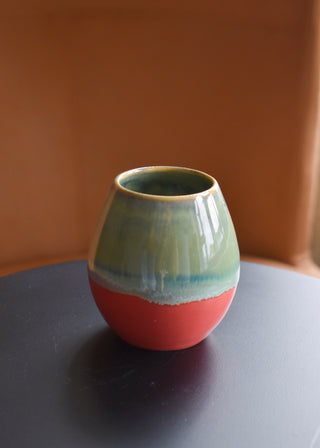 Mug mini vase rivage rose