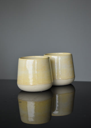 Duo tasses à café citron