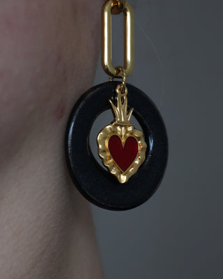 Boucles d'oreilles valentin