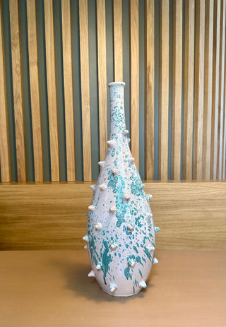 vase picot tacheté