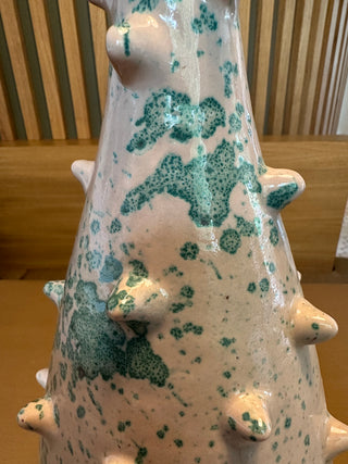 vase picot tacheté