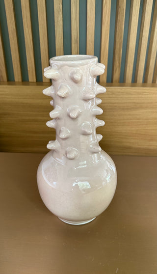 vase picot beige
