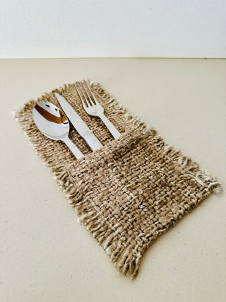 Porte-couverts coton x4