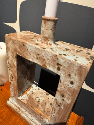 bougeoir céramique revisité