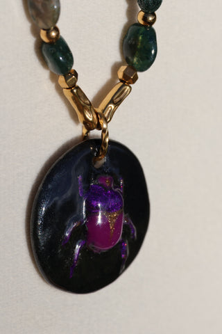 Collier Khepri Agathe indienne