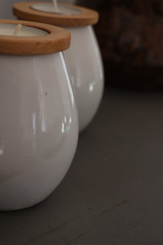 Mug mini vase blanc