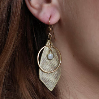 Boucles d'oreilles perle