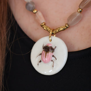 Collier Khepri Sunstone