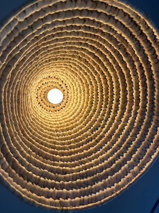 Suspension en feuille de palmier
